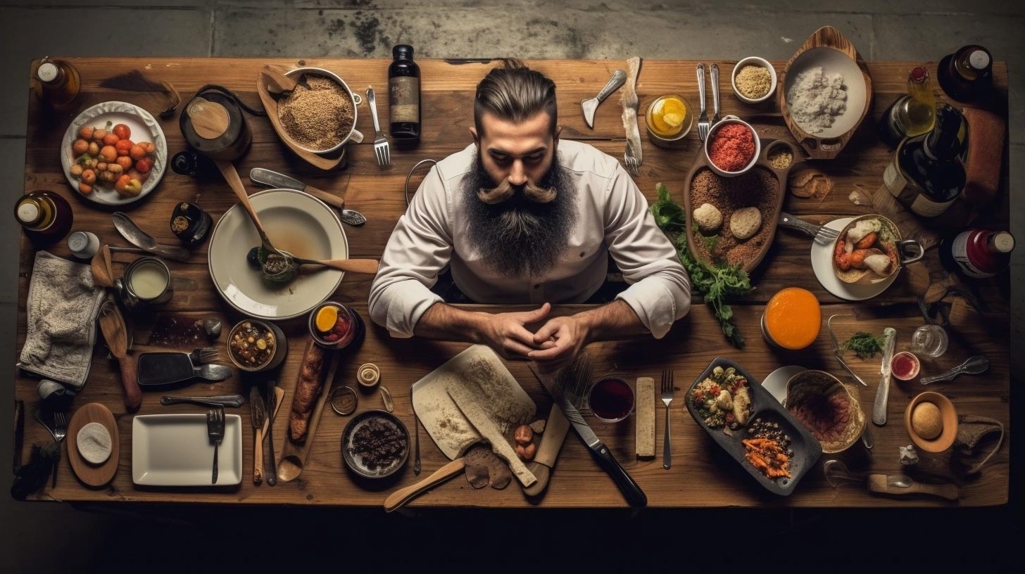 Practical Tips: How To Eat With A Beard And/Or Mustache?